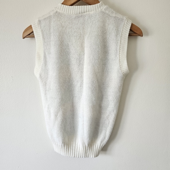 Y2k argyle sweater vest - Picture 3 of 5